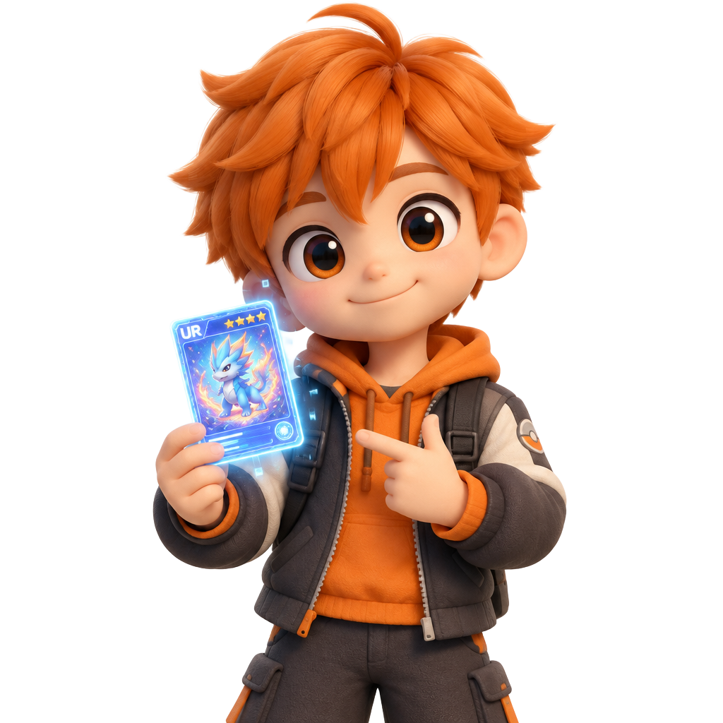 Trading cards character